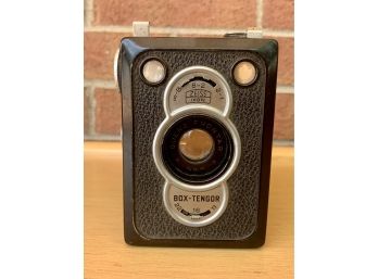 Vintage Zeiss Ikon Box Tengor 55/2 Camera With Case
