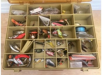 Magnum By Plano Tackle Box Full Of Lures And Fishing Accessories