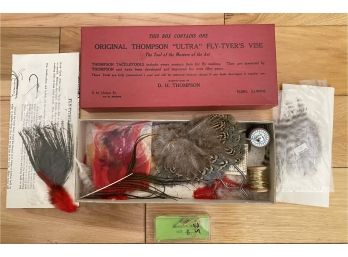 Fly Fishing Lot That Includes, Hooks, Feathers And Much More NO VICE