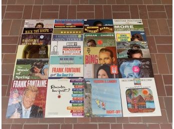 28 Pc. Vintage LP's Including Johnny Mathis, Barbara Streisand And More