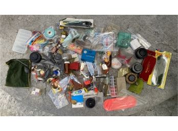 Huge Lot Of Fishing Accessories That Include Lures, Weights, Fly Fishing And More