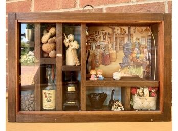 Country Store Themed Shadow Box