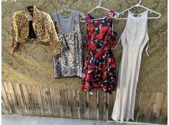 Fabulous Collection Of Evening Dresses And Tahari Leopard Print Bolero Jacket