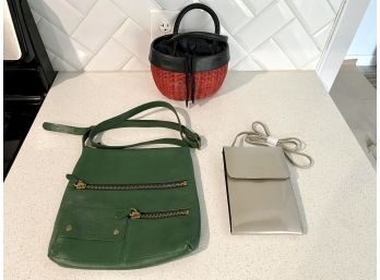 Three Small Handbags