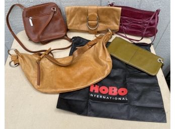 Collection Of Hobo International Leather Handbags