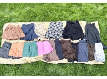 Fabulous Large Collection Of Skirts Including Designer Leather