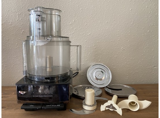 Cuisinart 14 Cup Food Processor And Blades