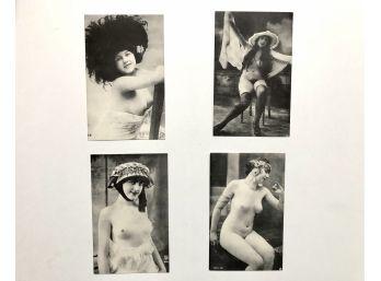 Carte Postal Antique French Erotica Nude Postcards