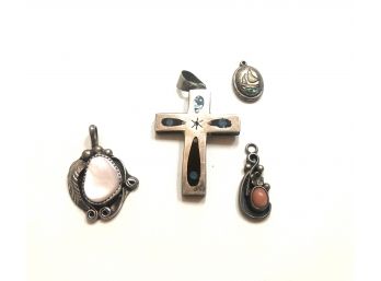 Grouping Of Sterling Silver Pendants
