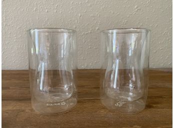 Pair Of Epare Double Wall Glasses