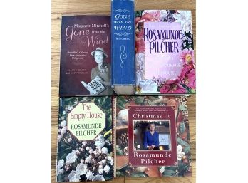 Great Grouping Of Rosamunde Pilcher & Margaret Mitchell Books