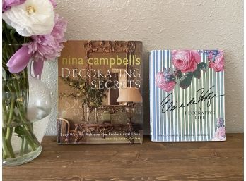 Two Nina Campbell Decorating Books