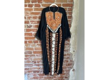 Cool Vintage Embroidered Tunic Dress