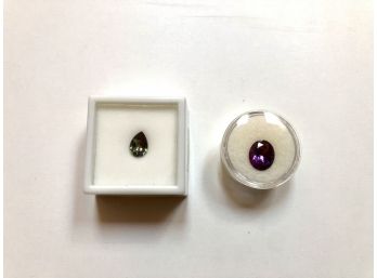 Mystic Topaz And Purple Gemstone