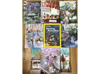 Great Grouping Of Romantic Vintage Magazines Including House & Garden And Victoria