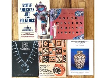 Great Grouping Of Books Covering Native American Art, Jewelry, & Silversmithing