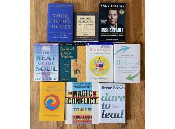 Nice Collection Of Books On Spiritual Growth, Meditation, Self Improvement & Leadership
