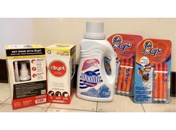 Cleaning Supplies Incl Dryel Refills