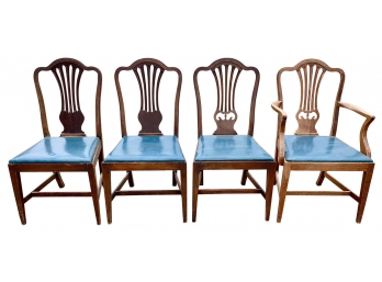 Four Antique Hathaway NY Chairs