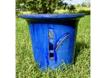 Blue Plant Pot