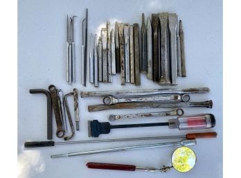 Lot Of Tools Incl Small Mirror