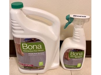 Two Bona Floor Cleaning Products