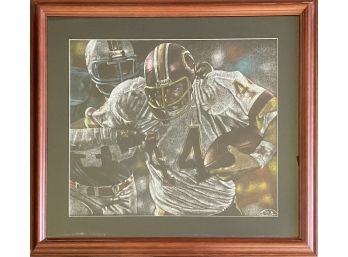 Washington Redskins Player Art Print By Swanson