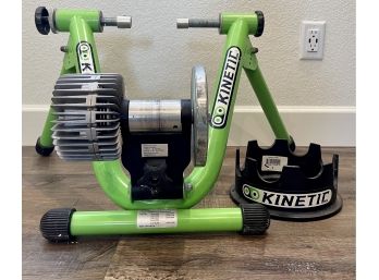 Kinetic By Kurt Fluid Bike Trainer With Riser Ring