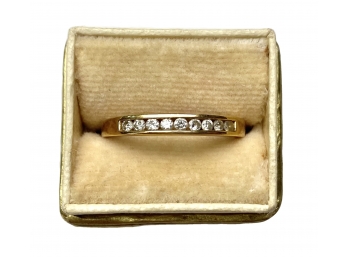 14k Diamond Baguette Ring