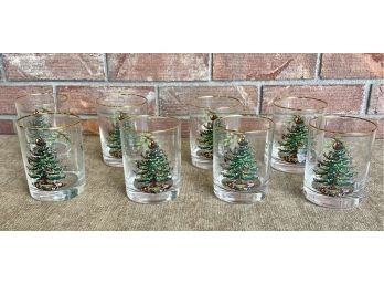 Spode Christmas Tree Glasses