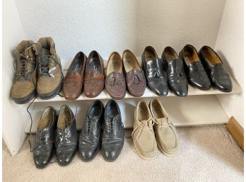 8 Pairs Of Men Shoes Size 7.5