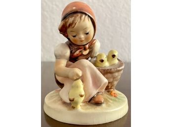 Hummel Figurine Girl With Chicks
