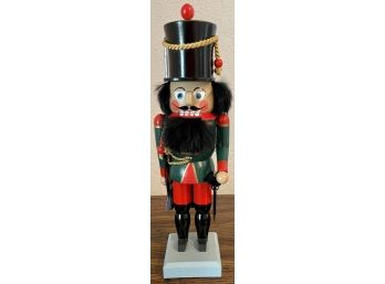 Nutcracker Soldier With Rifle & Sword- Made In Germany