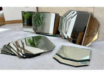 A Collection Of 15 Accent Mirrors In Various Shapes & Sizes