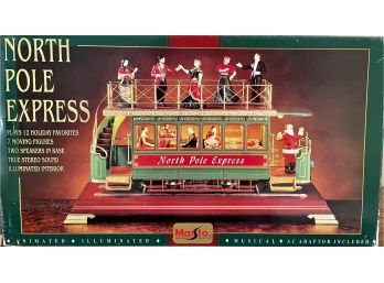 North Pole Express By Maisto Trolley With Music & Lights