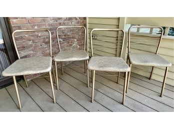 4 Vintage Folding Chairs