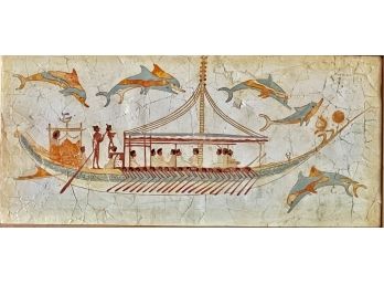 Mosaic Reproduction Of Ancient Scene