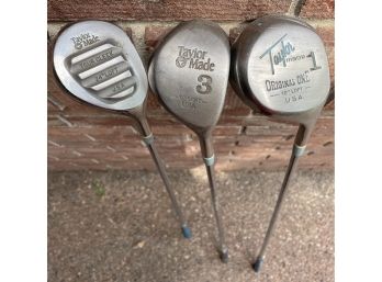 3 Vintage Taylor Made Clubs