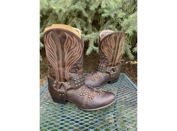 Ariat Sassy Brown Epic Western Boots Women's Size 8.5