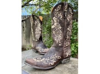 NWOB Old Gringo- Lucky Chocolate Boots Women's Size 8.5