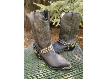 Durango Rebel- Patriotic Pull On Western Boots Women's Size 8