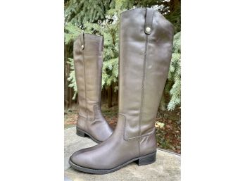 I.N.C International Concepts Fawne Riding Leather Boots Women's Size 9
