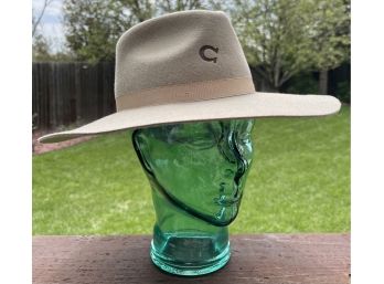 Charlie Horse Mushroom Colored Western Hat Size M