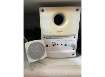Boston MicroMedia System Subwoofer And Small Speaker By Boston Acoustics, Peabody MA