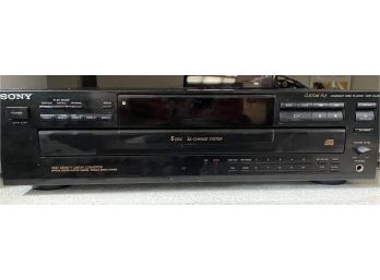 Sony Compact Disc Player Model CDP-C445