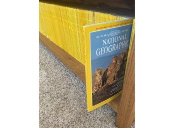 Huge Collection Of National Geographic Magazines From 1980s-2000s