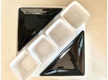 Simple Additions By The Pampered Chef Geometric Serving Pieces