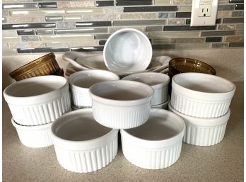 Nice Collection Of Ramikins And Small Ovenproof Dishes