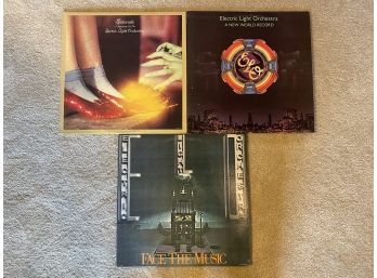Lot Of 3 Records  By Electric Light Orchestra