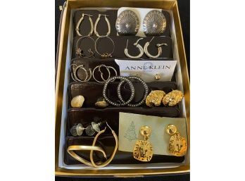 Lot Of 13 Costume Jewerly Earrings